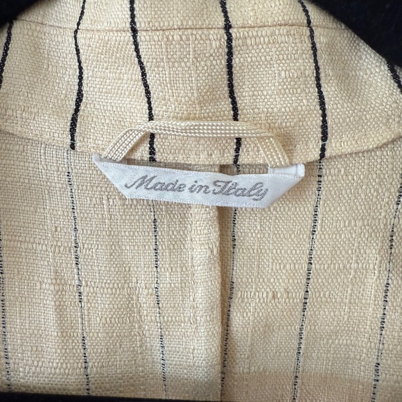 Italian Linen Lightweight Trench style Jacket - Picture 2 of 5